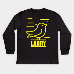 Larry Bird Lover Kids Long Sleeve T-Shirt
